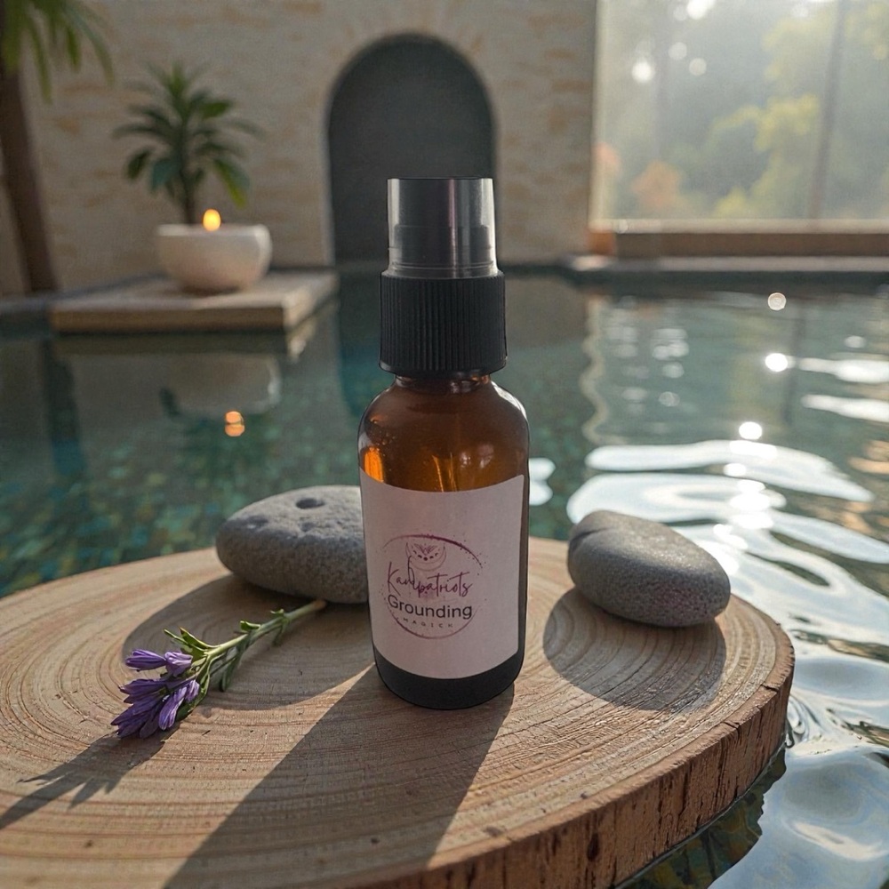 Grounding and cleansing  Spray handmade 3oz
